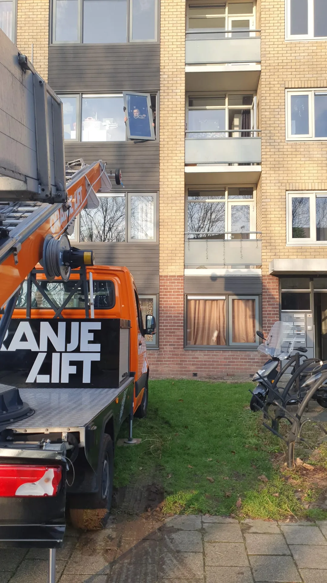 Verhuislift inclusief service