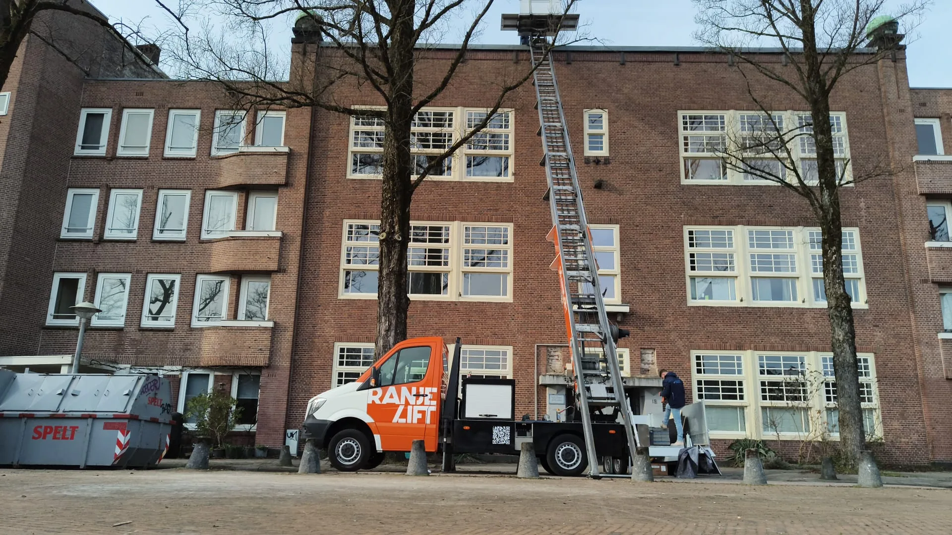 Verhuislift bij flat Eindhoven